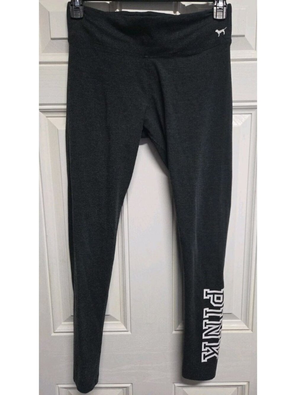 Pink Brand Womens Dark Grey Yoga Pants Workout Scretch Size Medium
